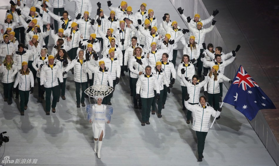 索契冬奥会运动时装秀