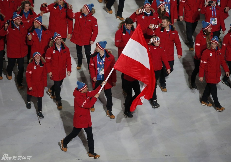 索契冬奥会运动时装秀