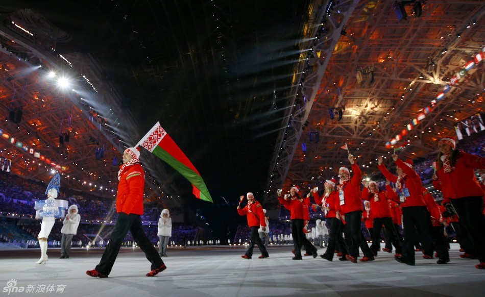 索契冬奥会运动时装秀