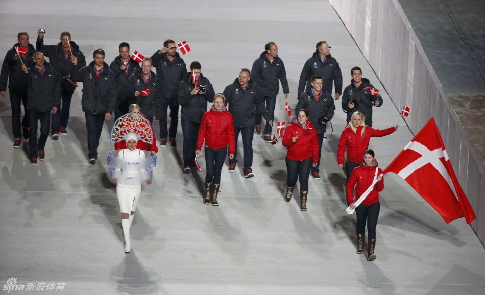 索契冬奥会运动时装秀