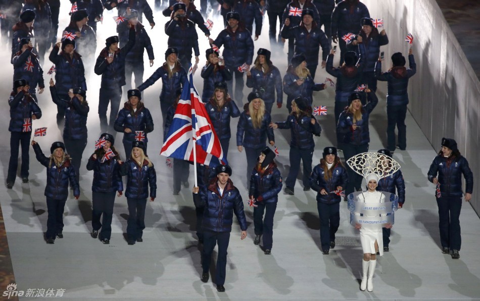 索契冬奥会运动时装秀