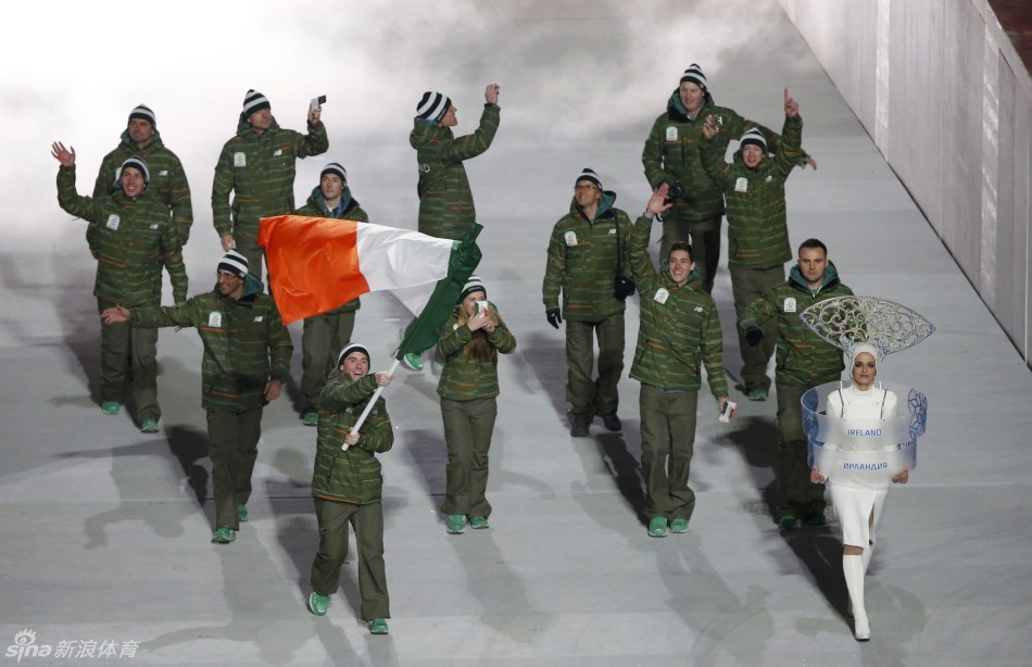 索契冬奥会运动时装秀