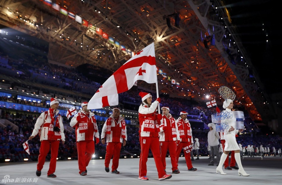 索契冬奥会运动时装秀