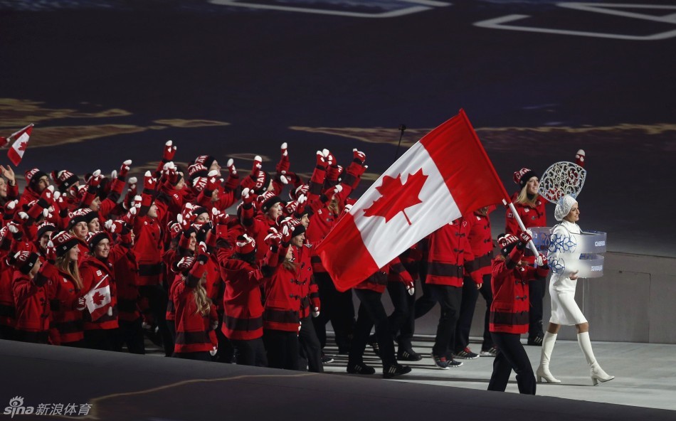 索契冬奥会运动时装秀