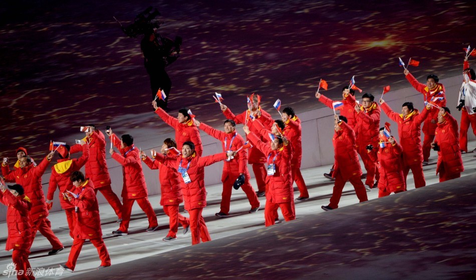 索契冬奥会运动时装秀