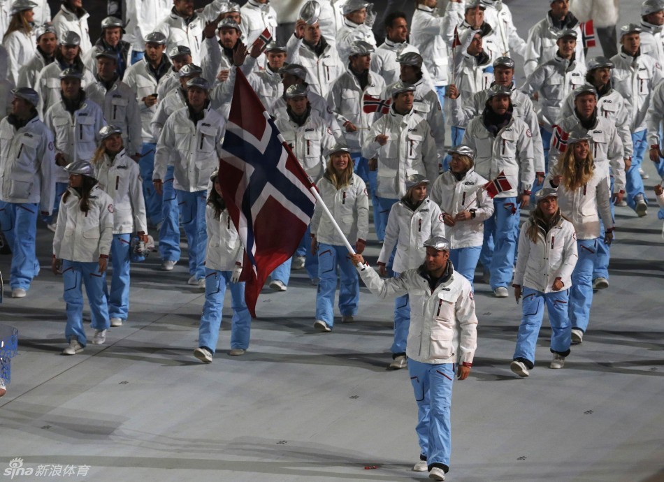 索契冬奥会运动时装秀