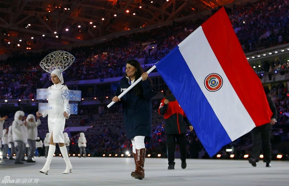 索契冬奥会运动时装秀