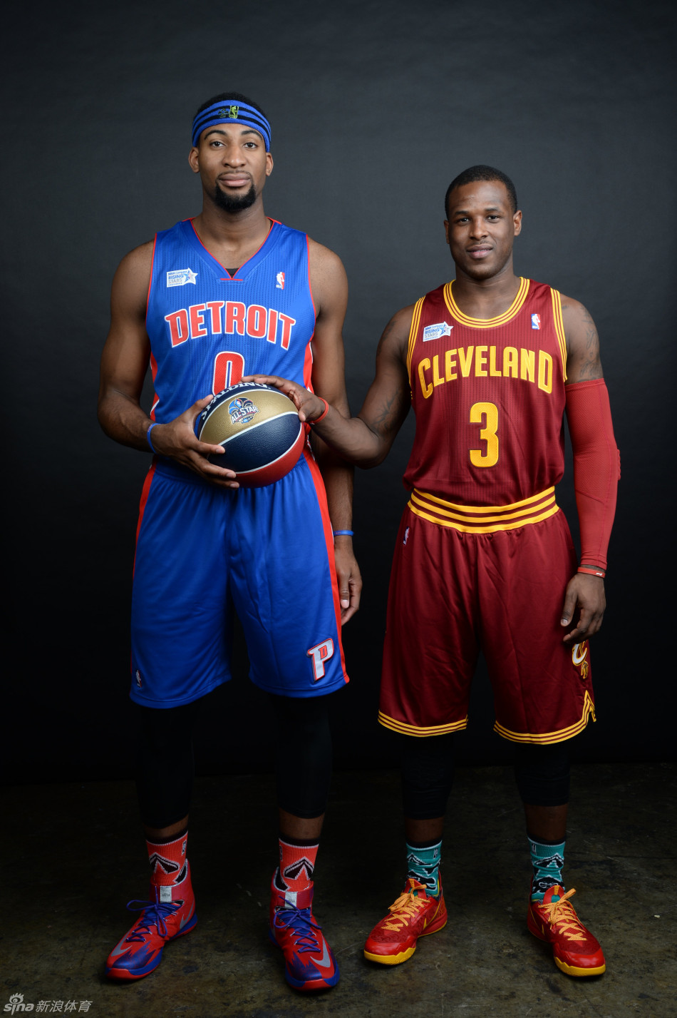 全明星新秀赛定妆照