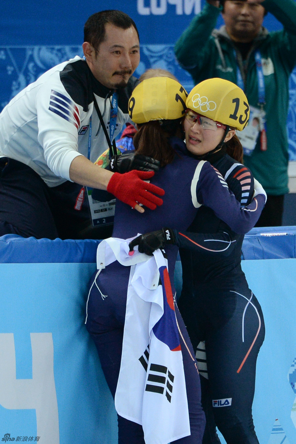 冬奥会短道速滑女子1000米_高清图集_新浪网