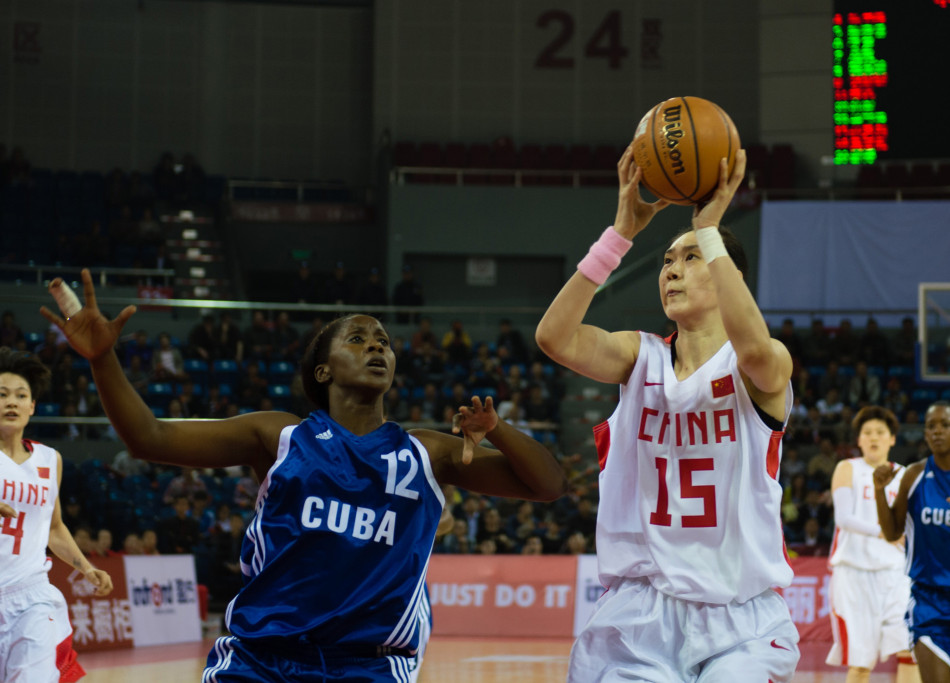女篮对抗赛中国VS古巴 -- 佛山E家|佛山信息网