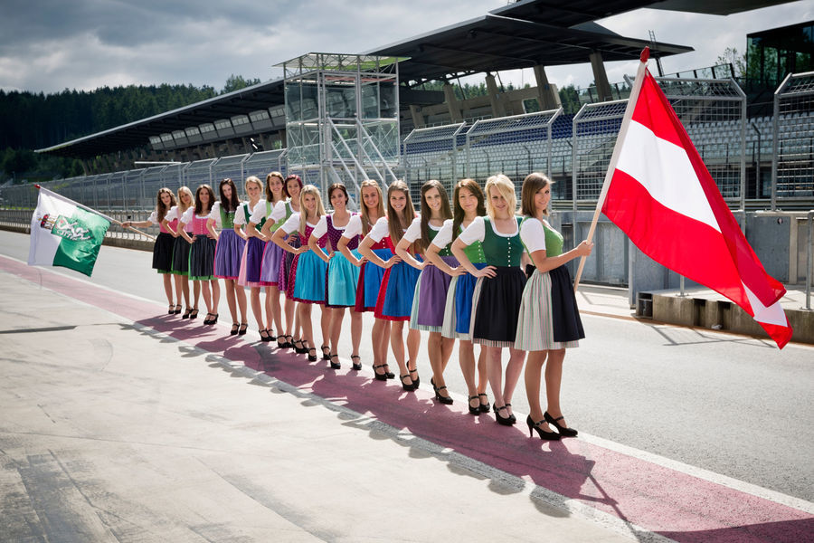 F1奥地利站赛车宝贝