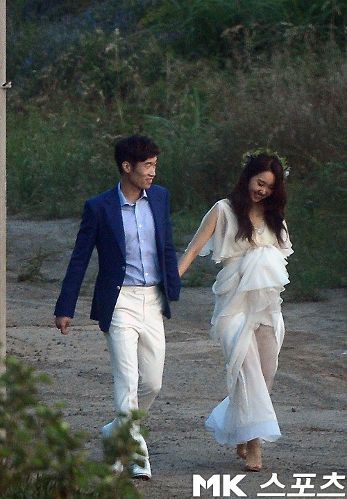 朴智星和韩女主播大婚_高清图集_新浪网