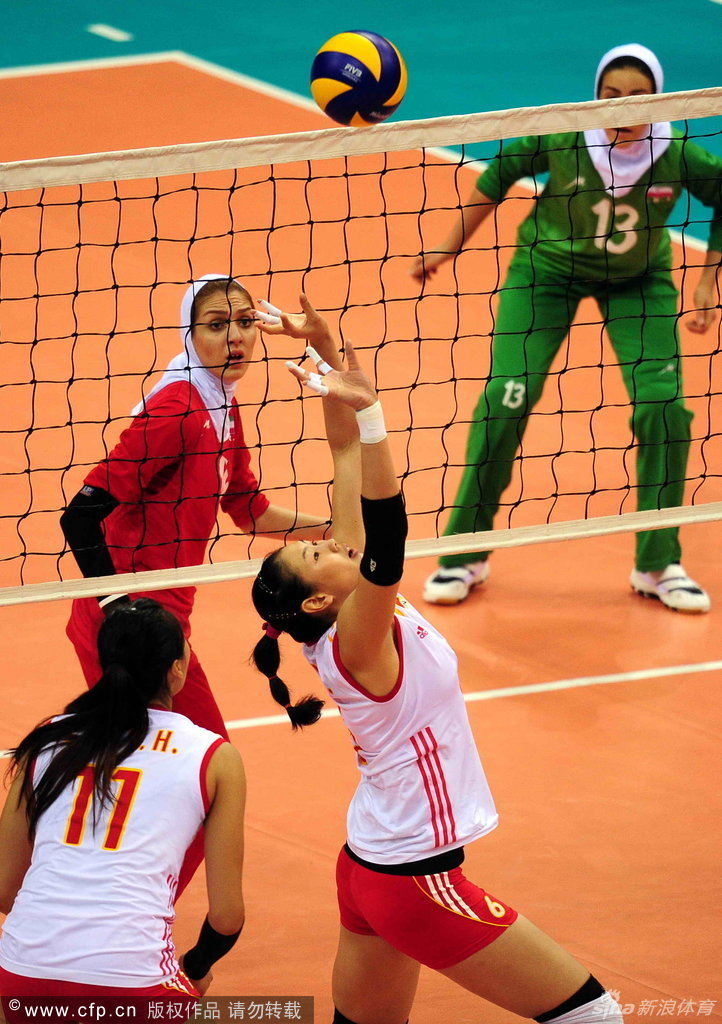 [女排亚洲杯]中国3-0伊朗