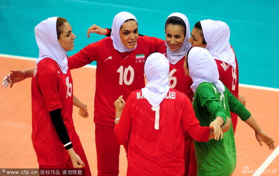 [女排亚洲杯]中国3-0伊朗