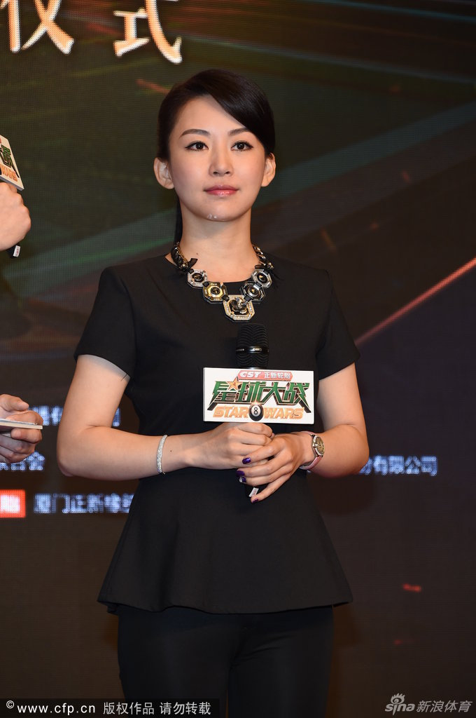 潘晓婷出任台球选秀节目教练