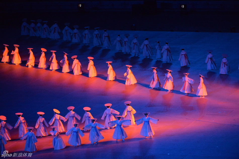 大阪直美亚运会-2014仁川亚运会开幕式图片 2