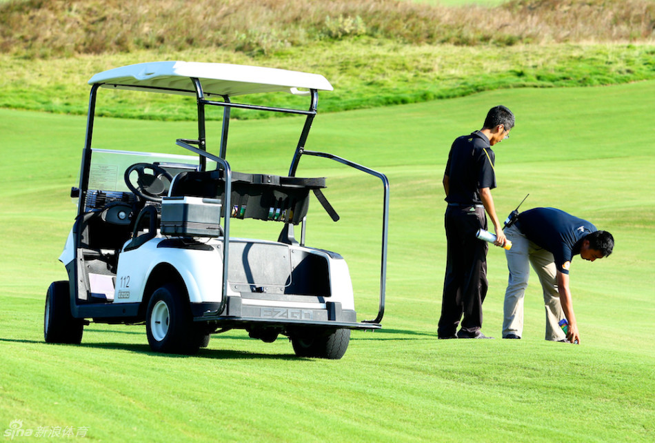 裁判团队现场勘查：阳光下的专业身影，用精准测量确保赛事公平的基石