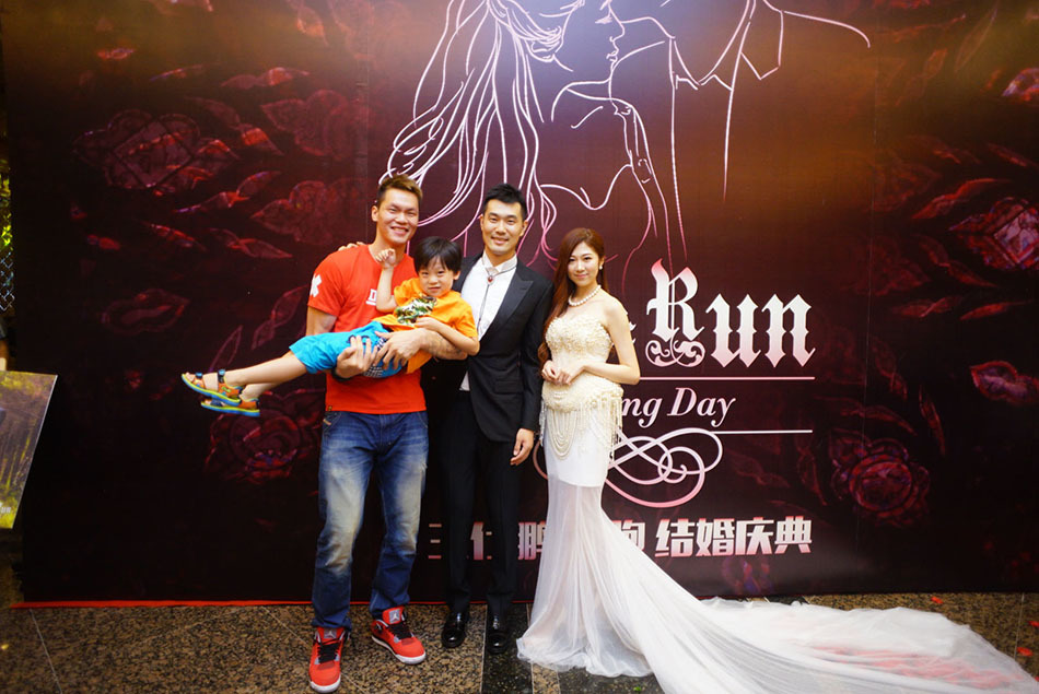 广东队王仕鹏大婚