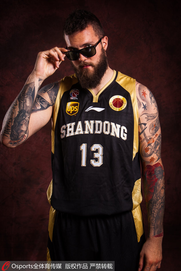 山东高速男篮新赛季写真