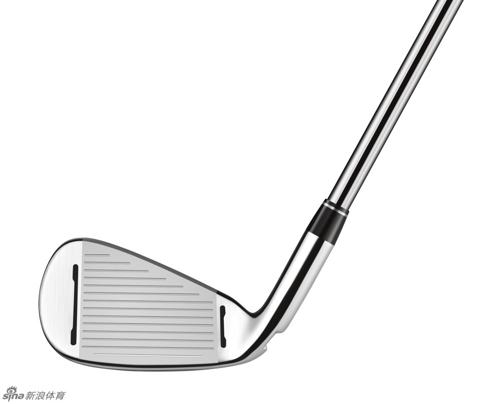 RSi 1铁杆杆底特写，醒目的加速槽横贯其中，预示着强大的弹道加速能力。