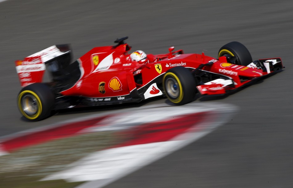 F1中国大奖赛排位赛在上海赛车场举行。_第5