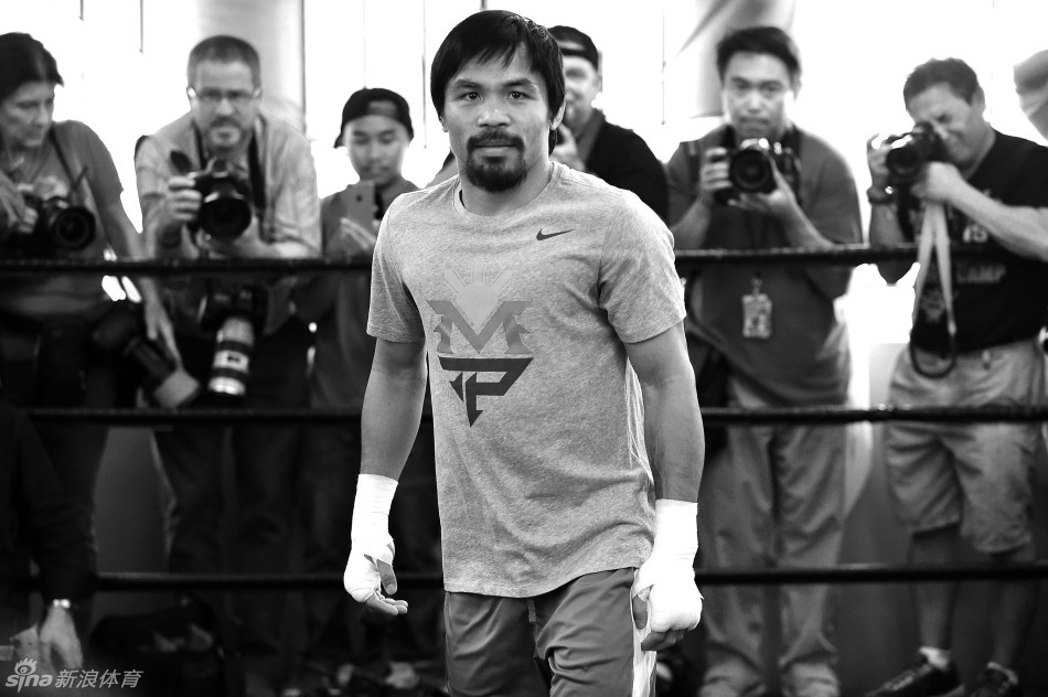 直击帕奎奥备战梅威瑟