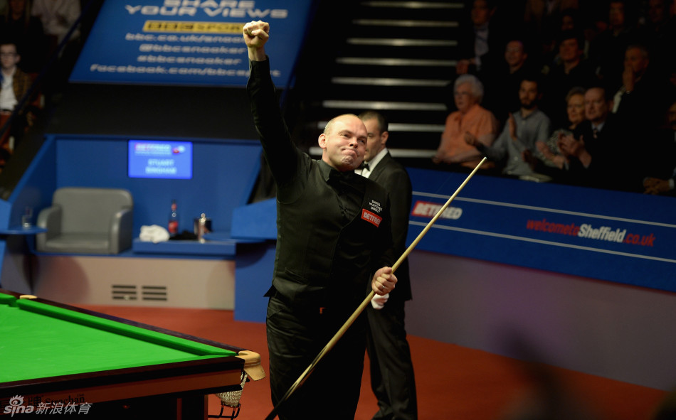 北京时间5月4日，斯诺克世锦赛决赛，宾汉姆18-15胜墨菲封王，获得排名赛第三冠。