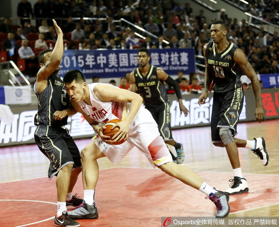 中国男篮80:65美国明星队