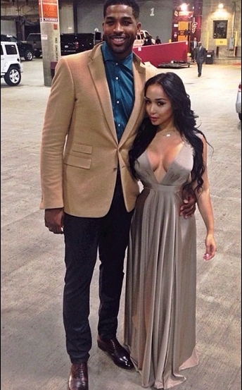 NBA克利夫兰骑士大将特里斯坦汤普森超模女友Jordan Craig写真图片