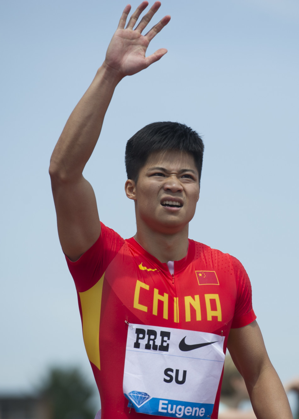 .进行,中国男子苏炳添以9秒99的出色成绩获得