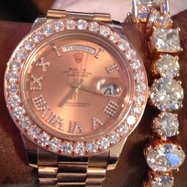 炫富新高度:拳王梅威瑟诠释有钱