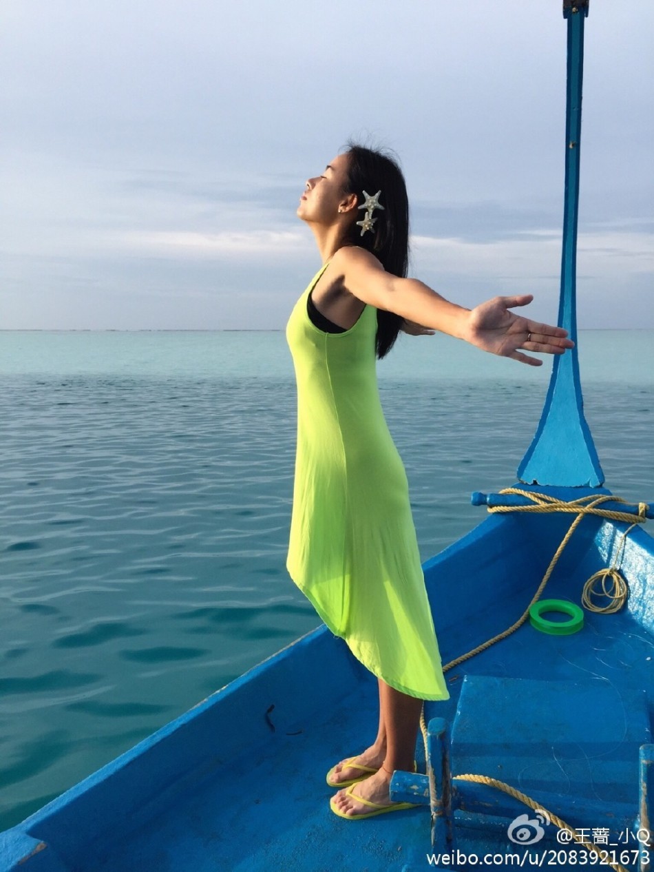 网球美女王蔷私人美照_高清图集_新浪网