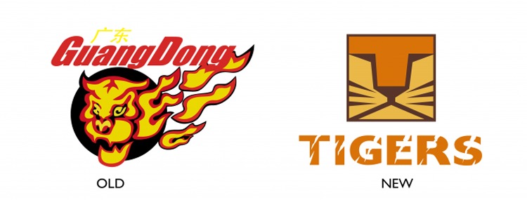 在英国留学的网友huilingyang为广东队设计了新的logo,并且对球队宣传