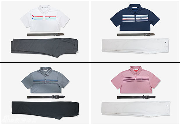 一位球员在黄昏的球道上悠然漫步，剪影与服装色彩融为一体，勾勒出高尔夫运动静谧而富有格调的另一面