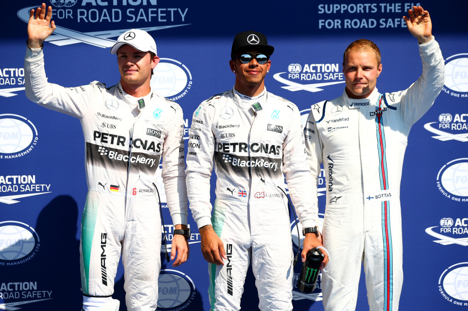 F1比利时站排位赛