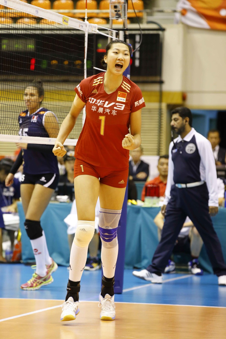 女排世界杯中国VS秘鲁