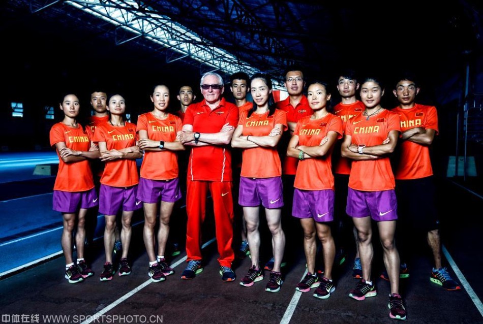 中国田径队炫酷写真_高清图集_新浪网
