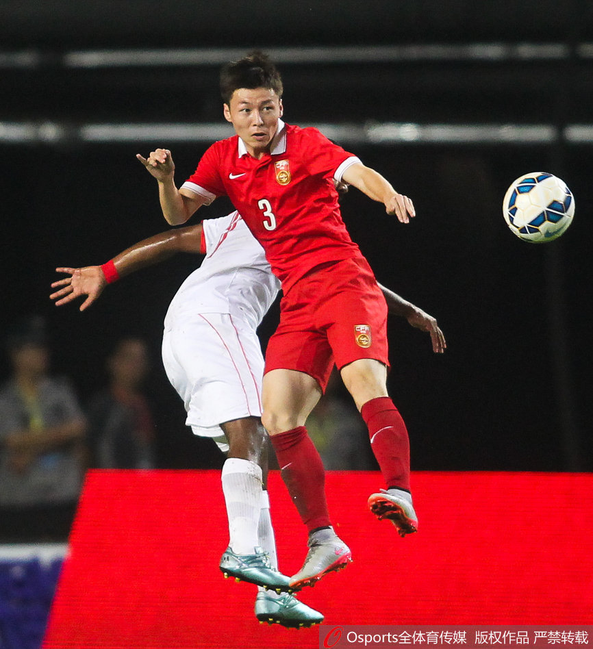 2015年国际足球赛:中国国奥vs巴林