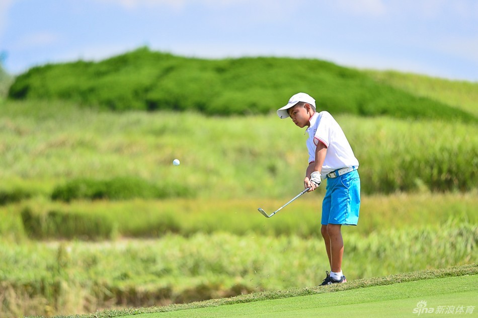 刘子威沉稳收杆，表情平静而坚定，仿佛刚刚完成一项重要的使命