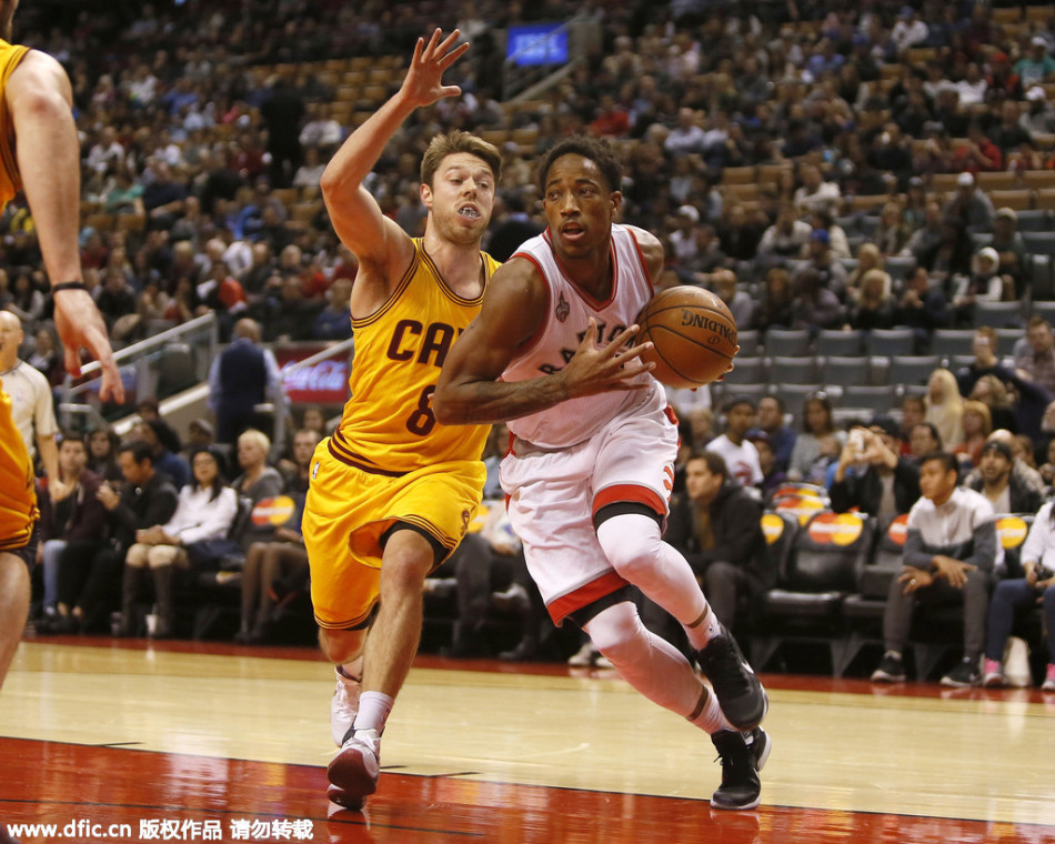 [季前赛]骑士81-87猛龙