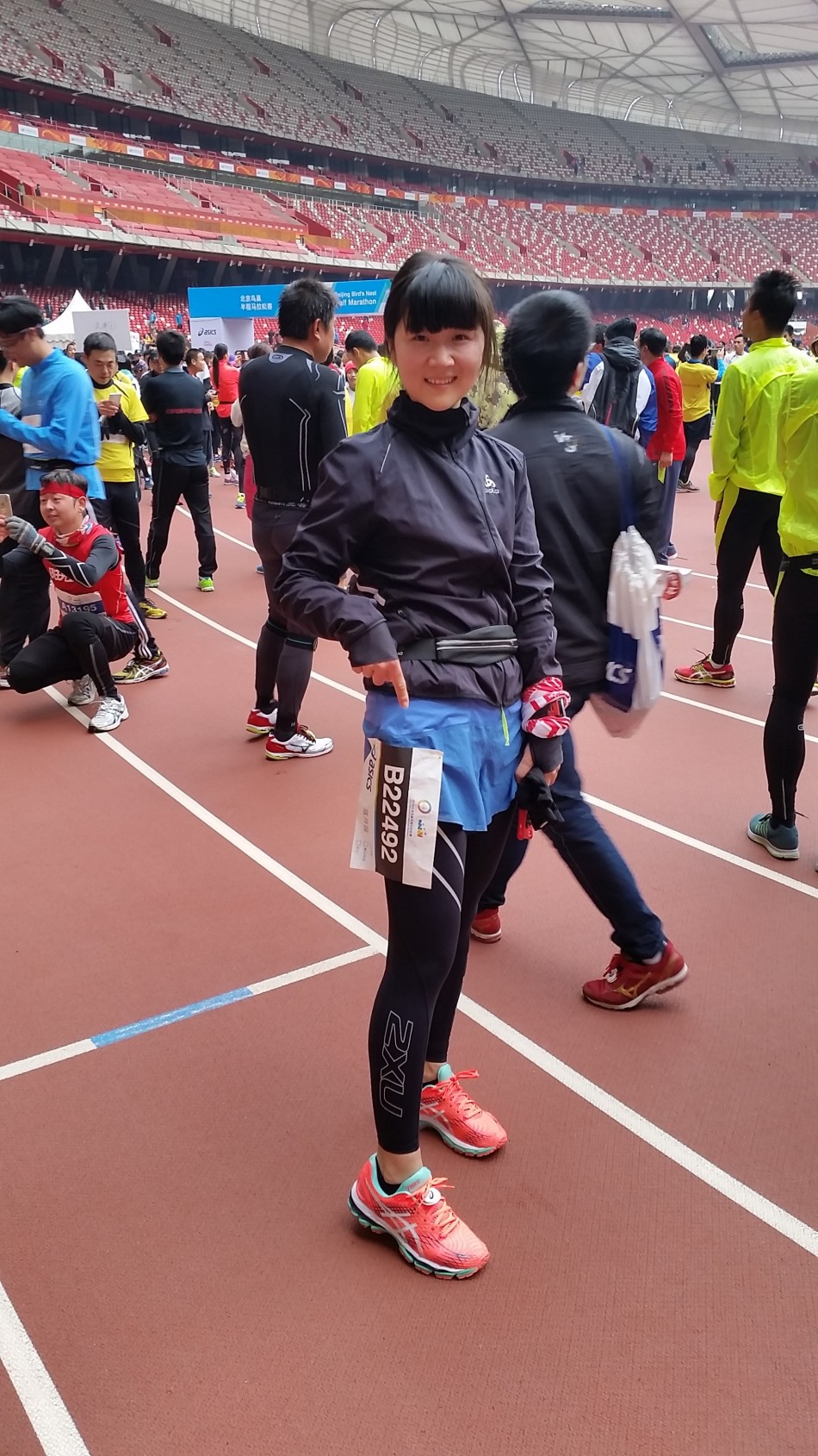 11月8日，2015首届北京鸟巢半程马拉松赛如约而至。