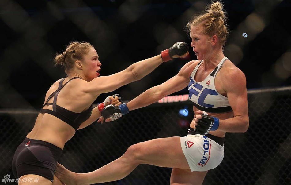 ufc格斗女天王遭遇ko