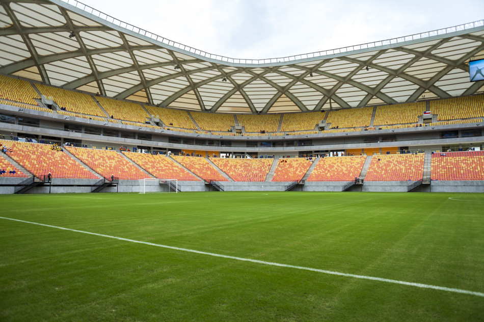 高清图-玛瑙斯亚马逊体育馆 承办奥运足球比赛