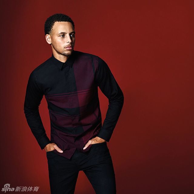 库里时尚写真帅气爆棚