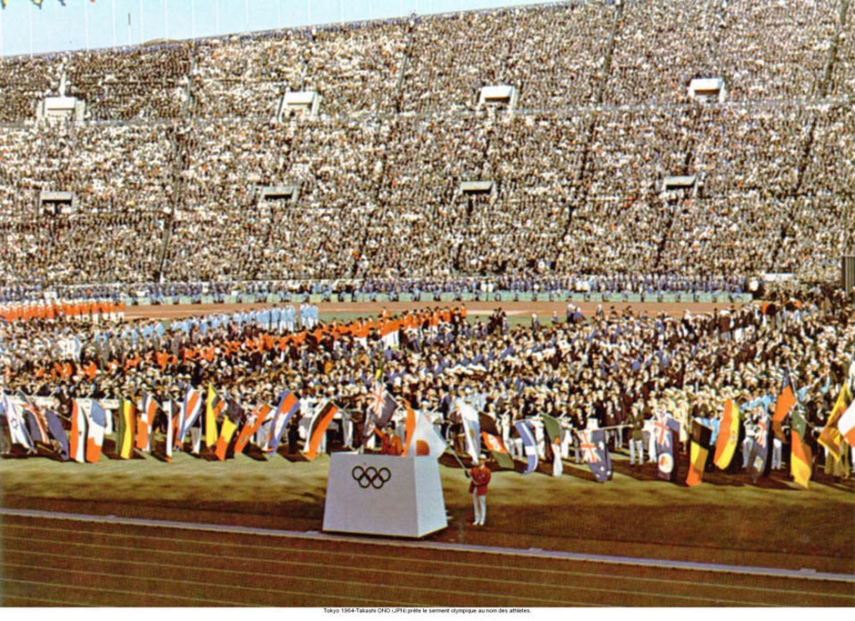 高清图-奥运会首次来到亚洲 东洋魔女威风八面