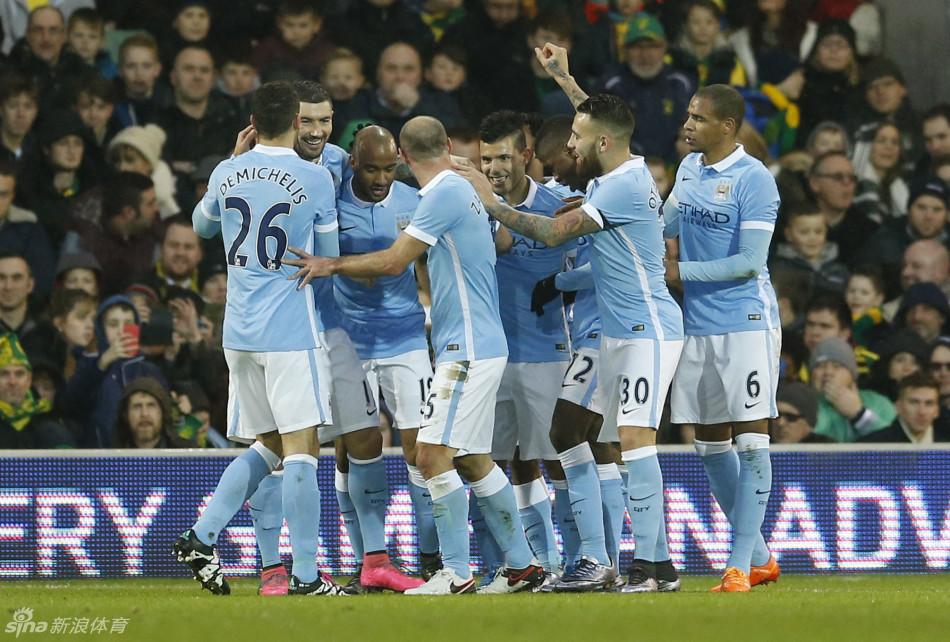 [足总杯]诺维奇VS曼城