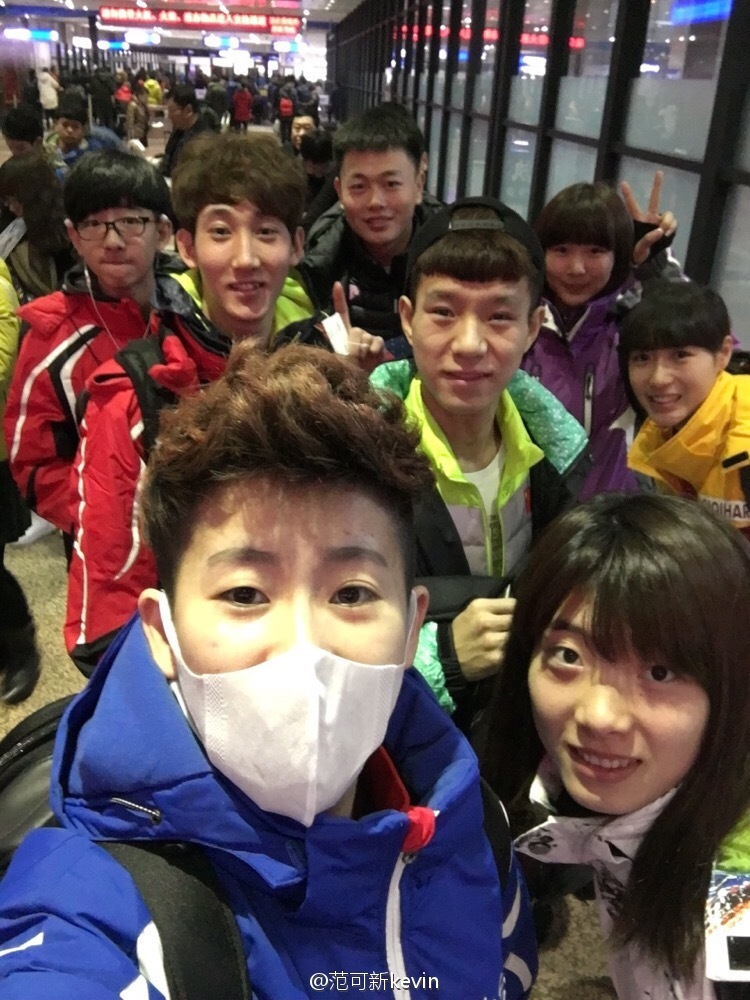范可新奔赴新疆 备战冬运会_高清图集_新浪网