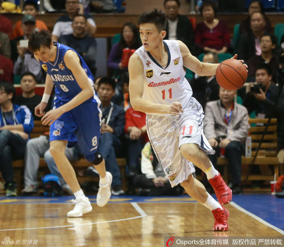 CBA第27轮 广东VS江苏
