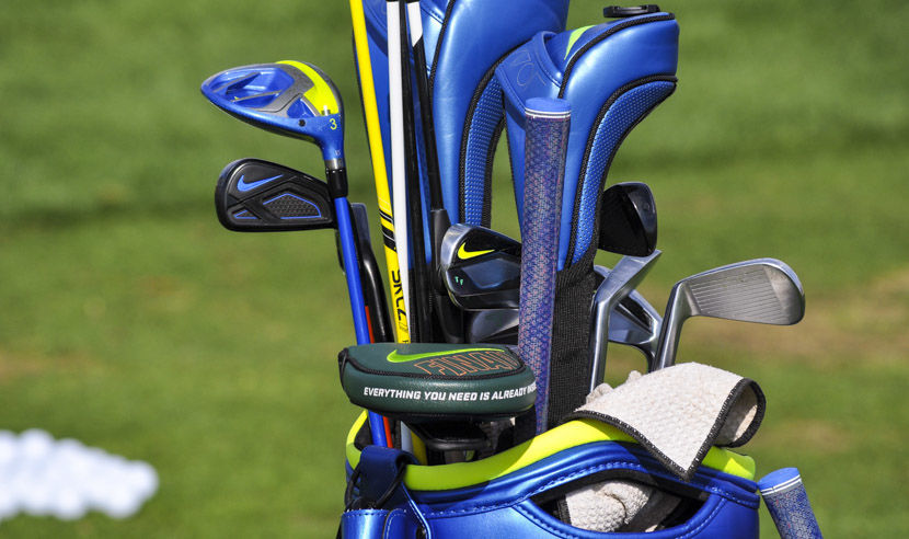 定制球具工坊内，技师正在为杆头进行精密测量与调整