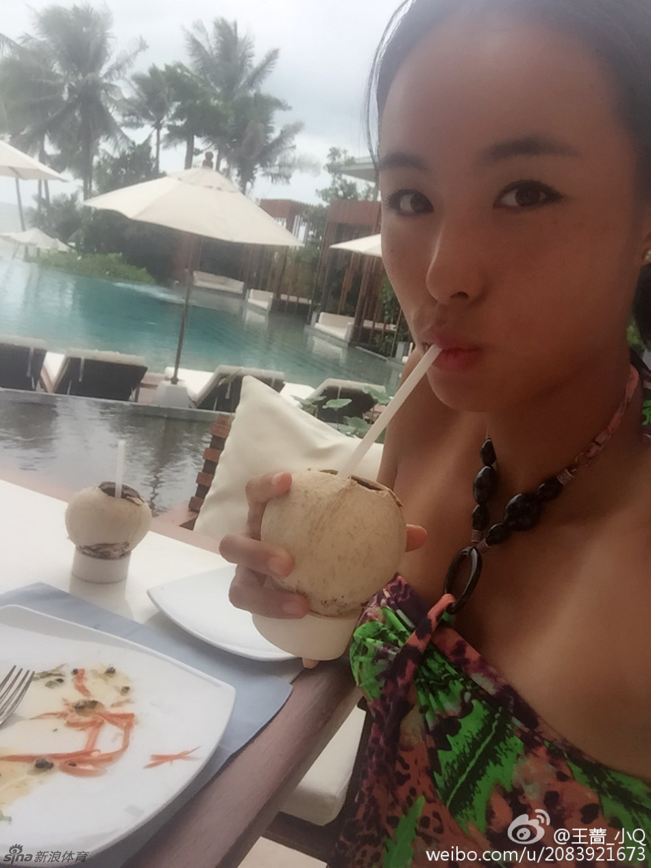中国美女王蔷清纯私房照_高清图集_新浪网